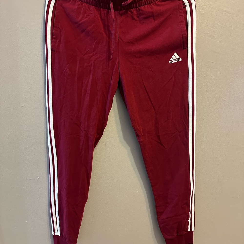 Adidas Women’s Red Track Pants
